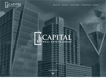 Tablet Screenshot of capitalre.com
